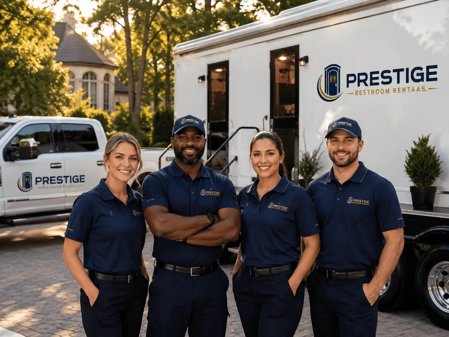 Trusted Luxury Portable Restrooms company in Cool, CA
